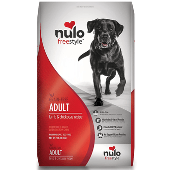 Nulo Nulo Freestyle Grain-Free Adult Lamb & Chickpeas Recipe Dry Dog Food, 24lb