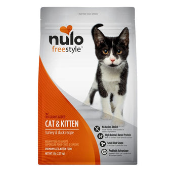 Nulo Nulo Freestyle Grain-Free Cat & Kitten Recipe Dry Cat Food; Turkey & Duck