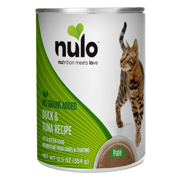 Nulo Nulo Freestyle Grain Free Duck & Tuna Recipe Canned Cat Food, 12.5oz