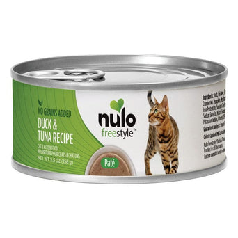 Nulo Nulo Freestyle Grain Free Duck & Tuna Recipe Canned Cat Food, 5.5oz