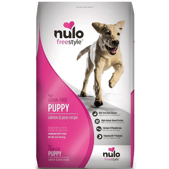 Nulo Nulo Freestyle Grain-Free Puppy Salmon & Peas Recipe Dry Dog Food, 24lb