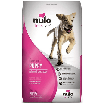 Nulo Nulo Freestyle Grain-Free Puppy Salmon & Peas Recipe Dry Dog Food, 24lb