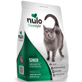 Nulo Nulo Freestyle Grain-Free Senior Recipe Dry Cat Food, 5 lb