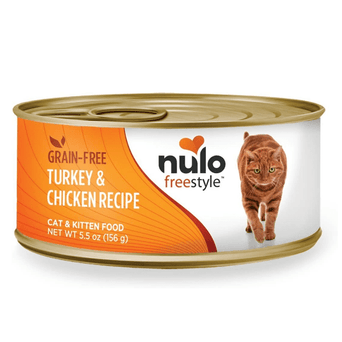Nulo Nulo Freestyle Grain Free Turkey & Chicken Recipe Canned Cat Food