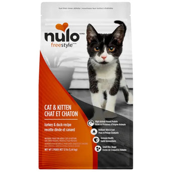 Nulo Nulo Freestyle High-Protein Turkey & Duck Recipe Dry Cat & Kitten Food