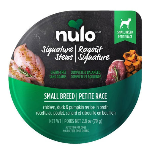 Nulo Signature Stews Small Breed Chicken, Duck & Pumpkin Wet Dog Food, 2.8oz