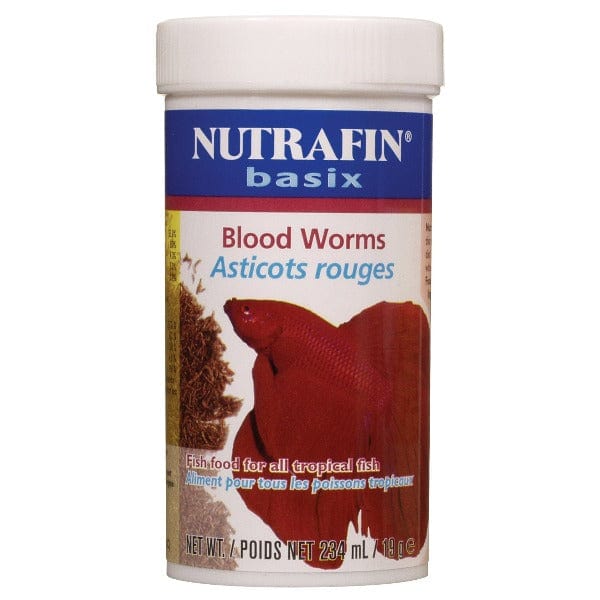 Nutrafin Basix Freeze-Dried Blood Worm – Petland Canada