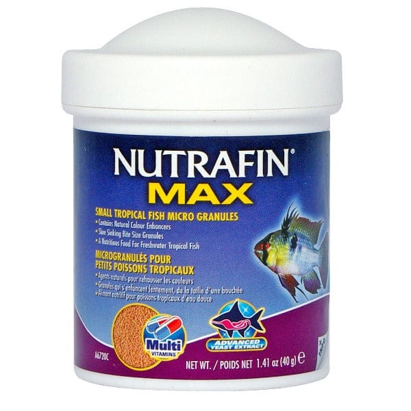 Nutrafin Max Small Tropical Fish Micro Granules - 40 g