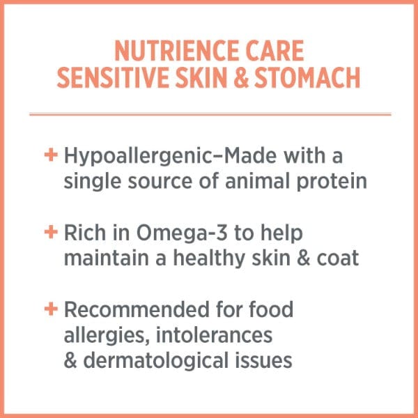 Nutrience Nutrience Care+ Sensitive Skin & Stomach Canned Cat Food