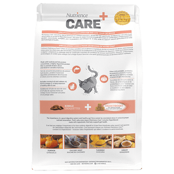 Nutrience Nutrience Care+ Sensitive Skin & Stomach Hypoallergenic Dry Cat Food