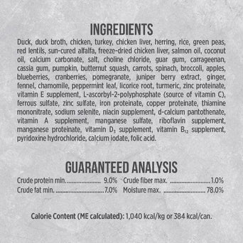 Nutrience Nutrience Infusion Pate with Brome Lake Duck Canned Dog Food