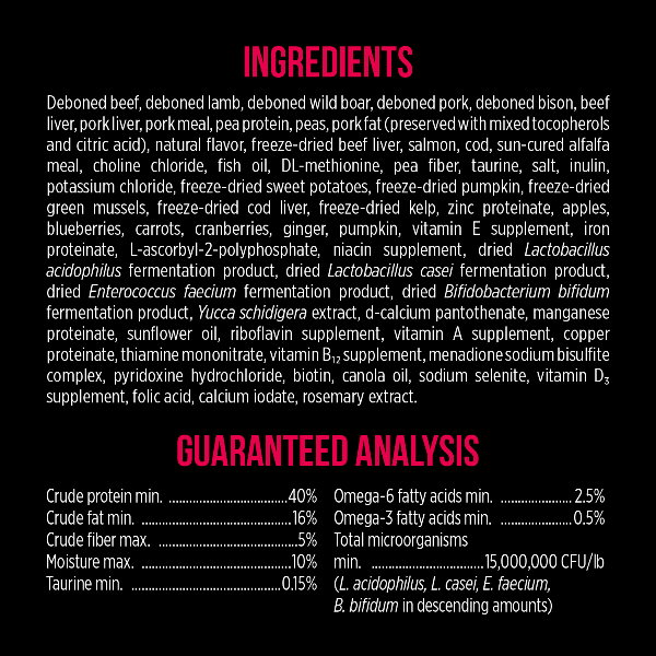 thumbnail image 2 of Nutrience SubZero High Protein Cat Food - Canadian Prairie Red Recipe, 4.5 Kg (10 Lb) 2 of 9