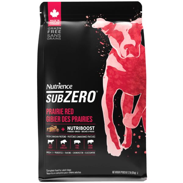 Nutrience SubZero High Protein Cat Food - Canadian Prairie Red Recipe, 4.5 Kg (10 Lb)