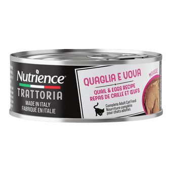 Nutrience Nutrience Trattoria Quaglia È Vova | Quail and Egg Mousse Canned Cat Food
