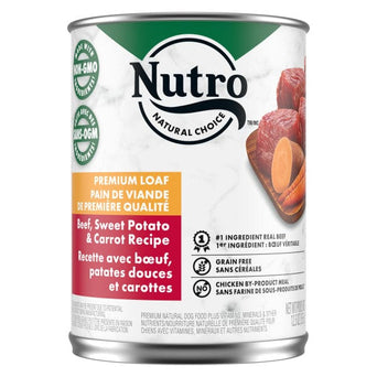 Nutro Nutro Beef, Sweet Potato & Carrot Premium Loaf Adult Wet Dog Food