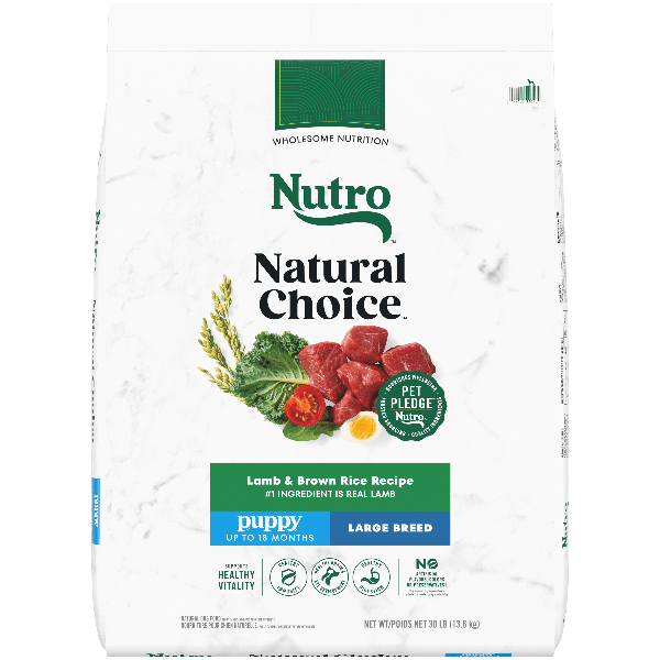 Nutro Natural Choice Lamb Brown Rice Large Breed Puppy Dry Dog