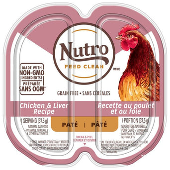 Nutro Nutro Perfect Portions Chicken & Liver Pate Wet Cat Food