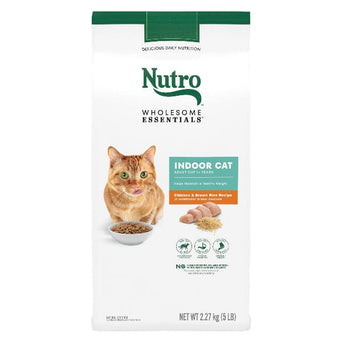Nutro Nutro Wholesome Essentials Chicken & Brown Rice Indoor Adult Dry Cat Food, 2.27kg