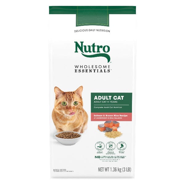 Nutro Nutro Wholesome Essentials Salmon & Brown Rice Adult Dry Cat Food