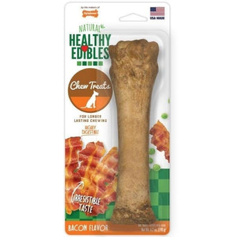 Nylabone Nylabone Healthy Edibles Bacon Flavour Wolf Dog Chew