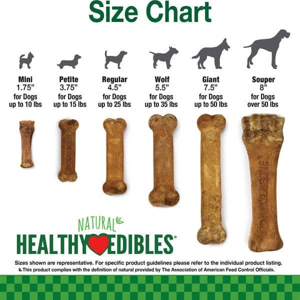 Nylabone Nylabone Healthy Edibles Lamb & Apple Flavour Regular Puppy Chews 3 Pack