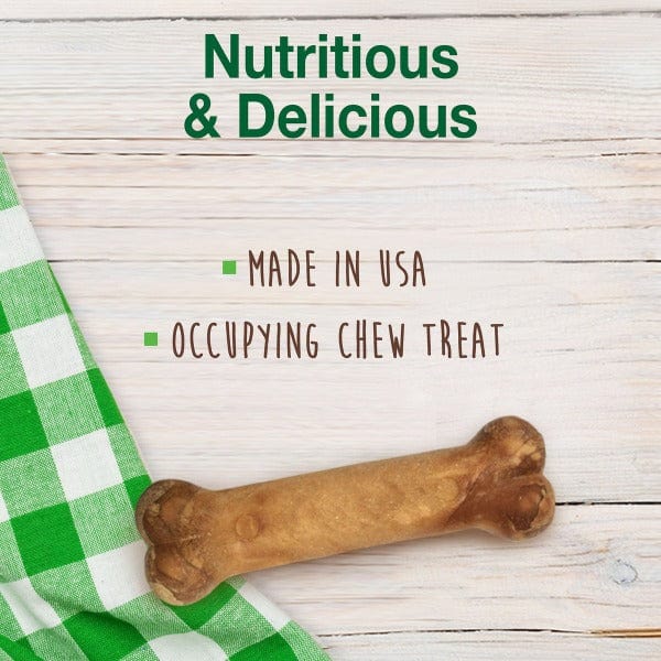 Nylabone Nylabone Healthy Edibles Roast Beef Regular Chews Twin Pack