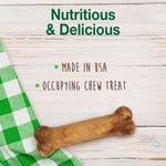 Nylabone Nylabone Healthy Edibles Roast Beef Wolf Chews Twin Pack