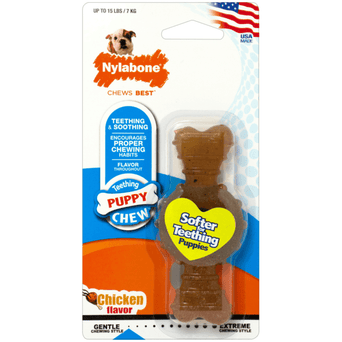 Nylabone Nylabone Puppy Ring Bone Teething Toy for Puppies
