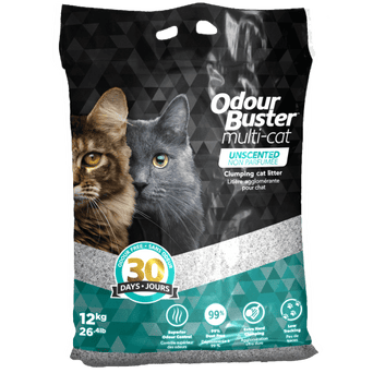 Odour Buster Odour Buster Multi-Cat Unscented Clumping Clay Cat Litter