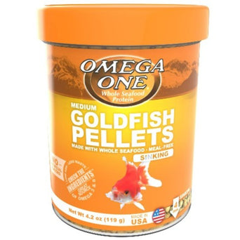 Omega Sea Omega One Sinking Goldfish Pellets; Medium