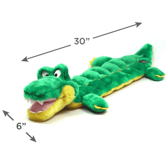 Outward Hound Outward Hound Squeaker Matz Plush Gator Dog Toy