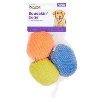 Outward Hound Outward Hound Squeakin' Eggs; 3 Pack