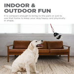 Outward Hound Outward Hound Tail Teaser Dog Wand, Black