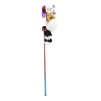 Outward Hound Outward Hound Tail Teaser Dog Wand, Black