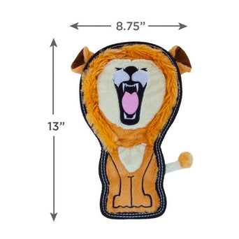 Outward Hound Outward Hound Tough Seamz Lion Plush Medium Dog Toy