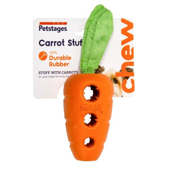 Outward Hound Petstages Carrot Stuffer Treat-Dispensing Interactive Dog Toy