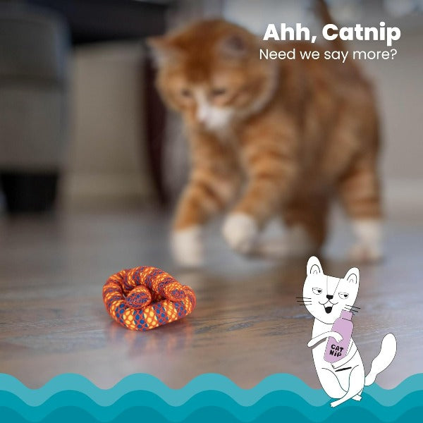 Outward Hound Petstages Catnip Plaque Pretzel Cat Toy