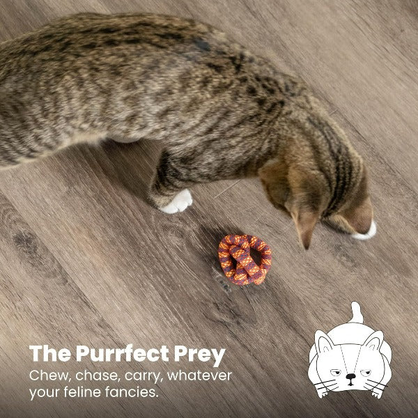 Outward Hound Petstages Catnip Plaque Pretzel Cat Toy