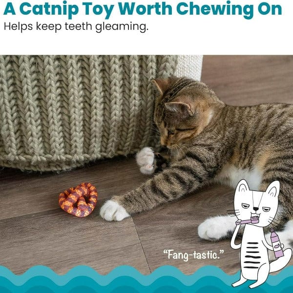 Outward Hound Petstages Catnip Plaque Pretzel Cat Toy