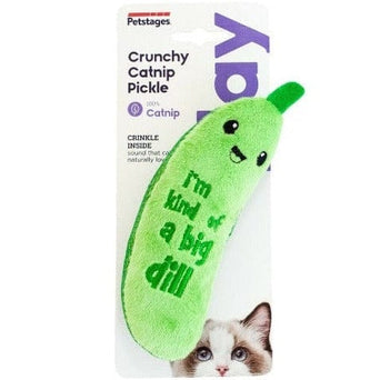 Outward Hound Petstages Crunchy Pickle Cat Toy