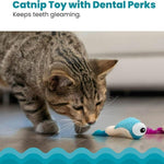 Outward Hound Petstages Dental Shrimpies Cat Toy