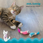 Outward Hound Petstages Dental Shrimpies Cat Toy
