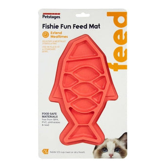 Outward Hound Petstages Fishie Mat Slow Feeder for Cats