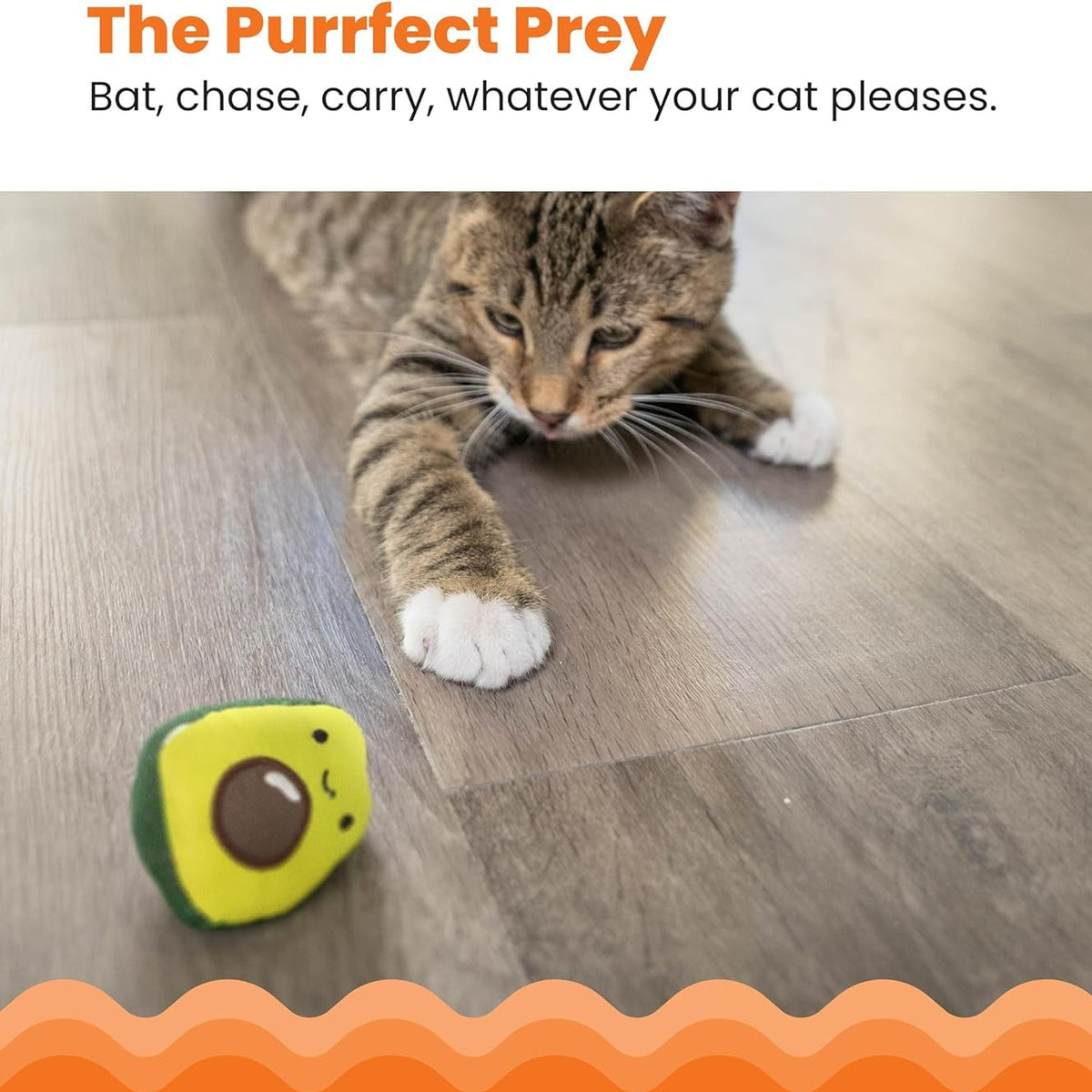 Outward Hound Petstages Lil' Avocato Cat Toy