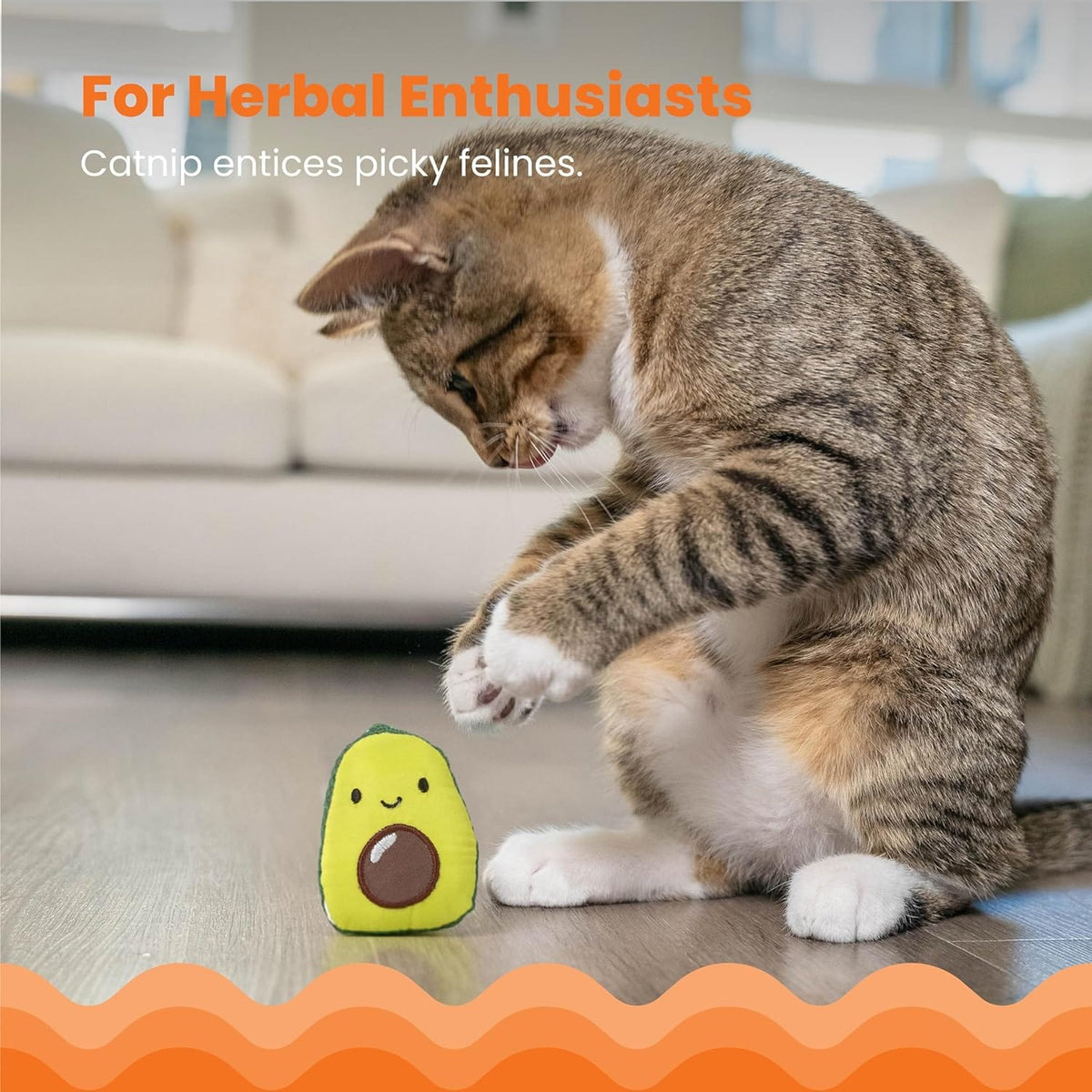 Outward Hound Petstages Lil' Avocato Cat Toy