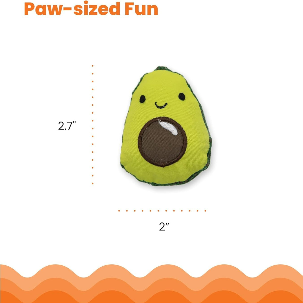 Outward Hound Petstages Lil' Avocato Cat Toy