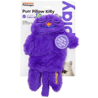 Outward Hound Petstages Purr Pillow Kitty Cat Toy