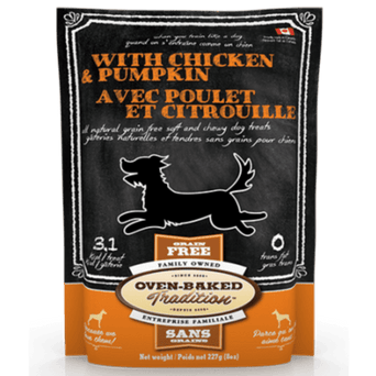 Oven-Baked Tradition Oven-Baked Tradition Soft & Chewy Grain-Free Chicken & Pumpkin Dog Treats