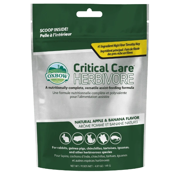 Oxbow Oxbow Critical Care Herbivore; Apple-Banana