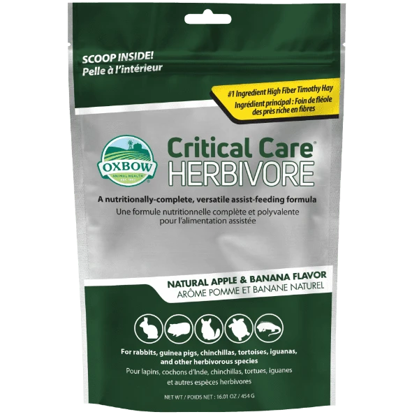 Oxbow Oxbow Critical Care Herbivore; Apple-Banana
